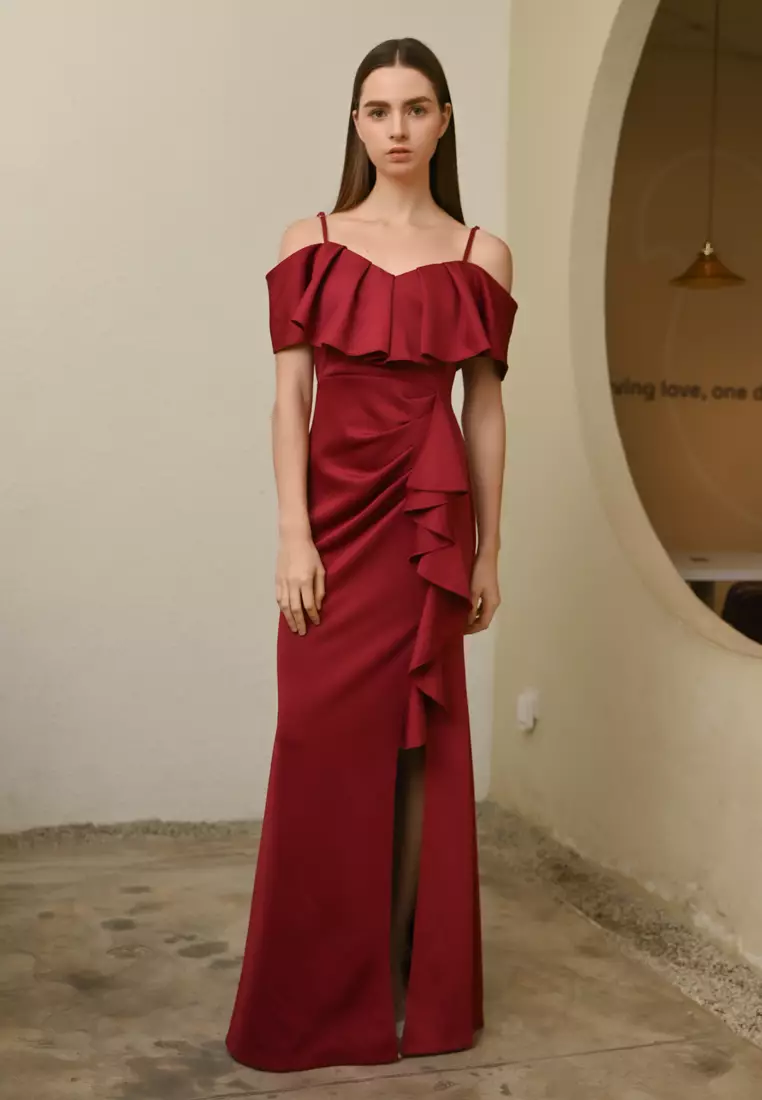 Buy Bebebutterfly Cold Shoulder Dinner Dress 2026 Online | ZALORA