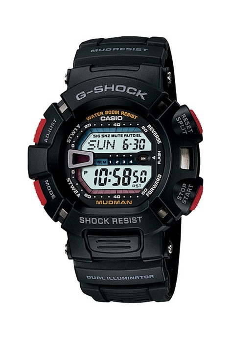 G-SHOCK G-Shock Mudman Dual Illuminator Sports Watch (G-9000-1V)