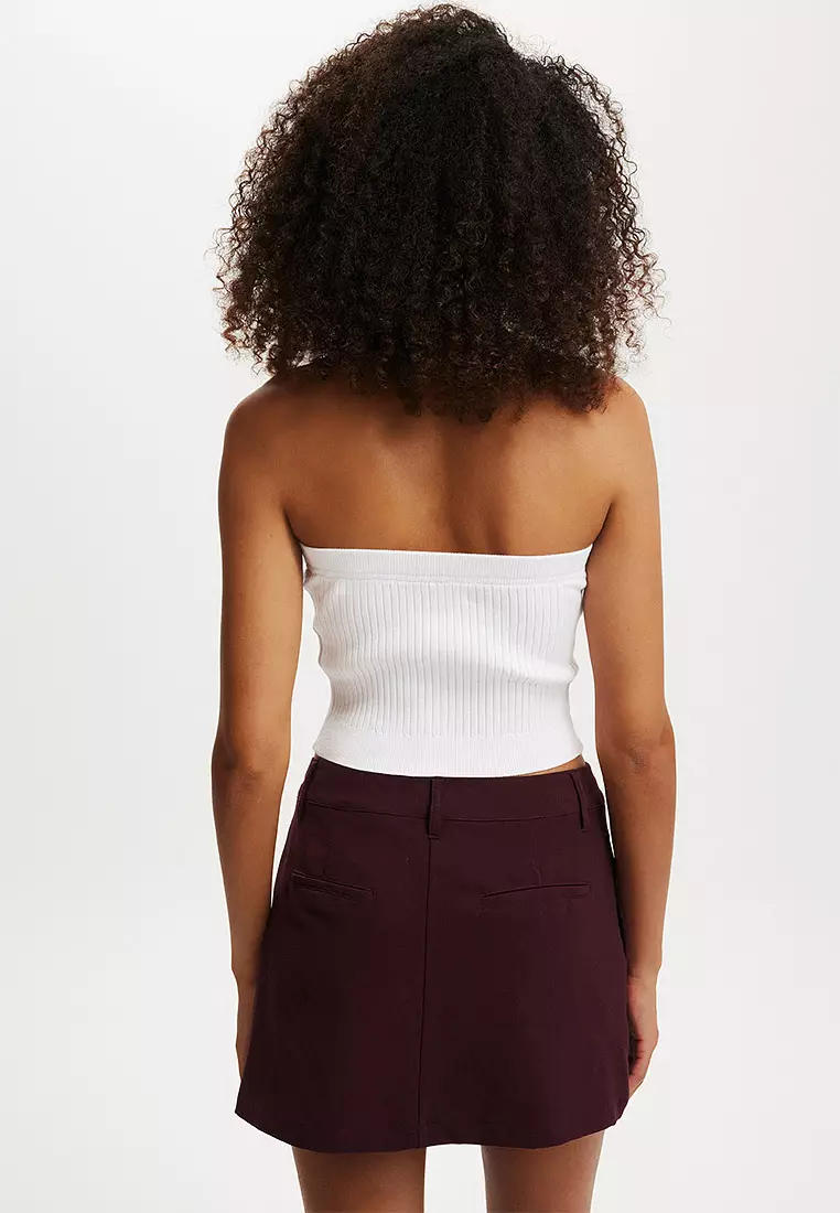 Baby Rib Button Bandeau