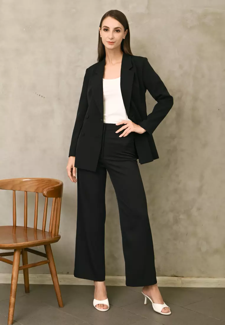 双排扣西装外套