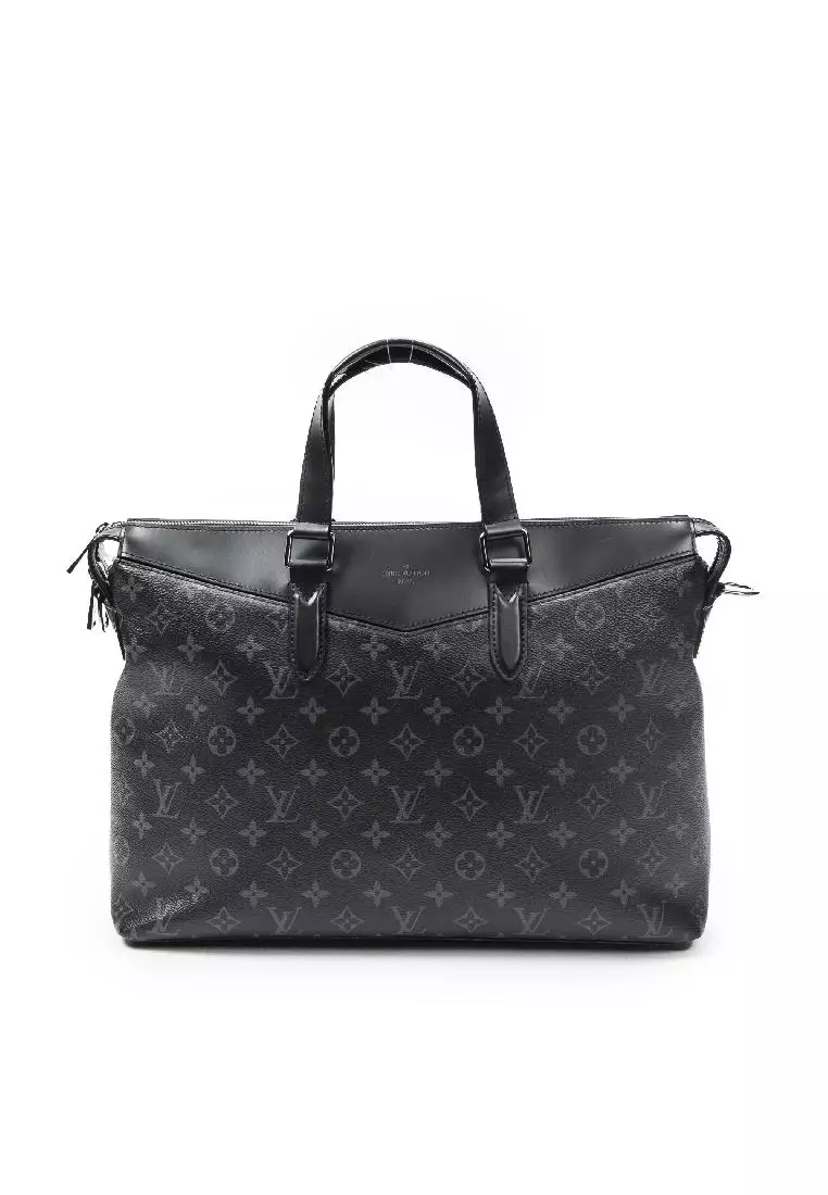 LOUIS VUITTON Briefcase Explorer Monogram Eclipse Shoulder Bag-US