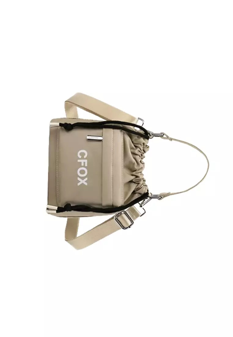 Tas Selempang Wanita Sling Bag 2391 Wanita Hand Bag Wanita ORIGINAL - White Brown