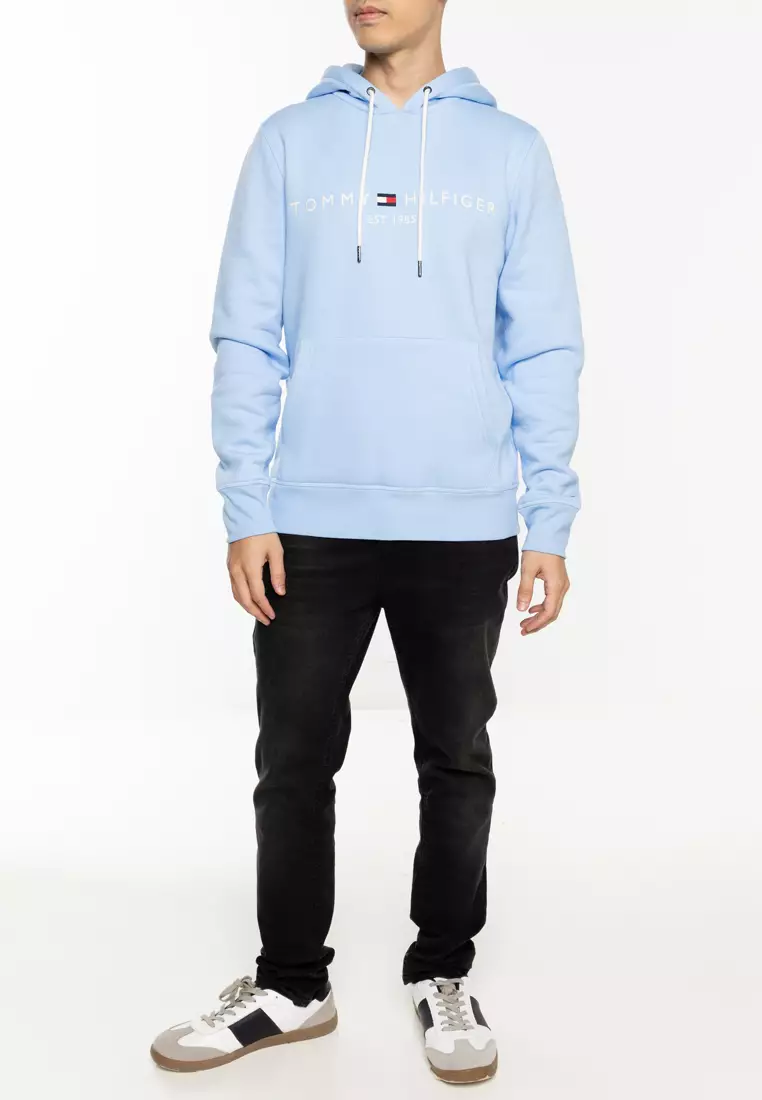 トップス Logo Embroidery Drawstring Pullover Logo Embroidery Drawstring Hoodie | Sweatshirts & Hoodies