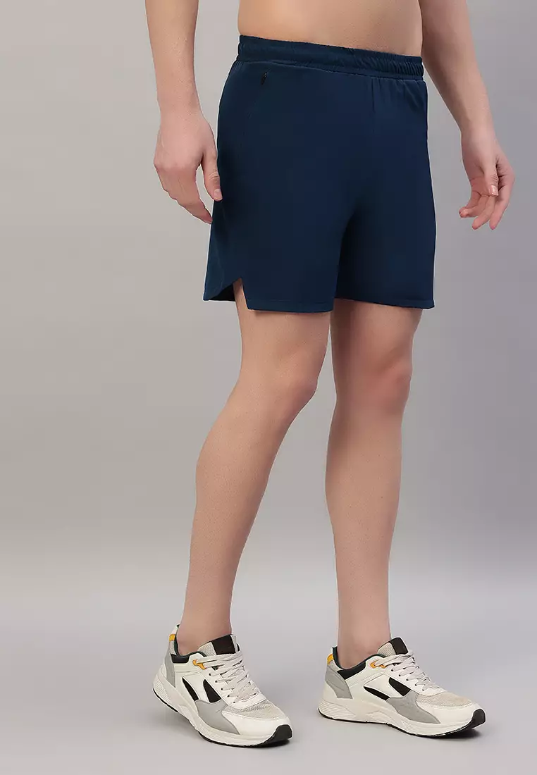 Celana Pendek Biru Pelatihan Pro Aktif Pria