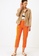 MARKS & SPENCER orange Mia Slim Cropped Trousers E5872AA7774079GS_4