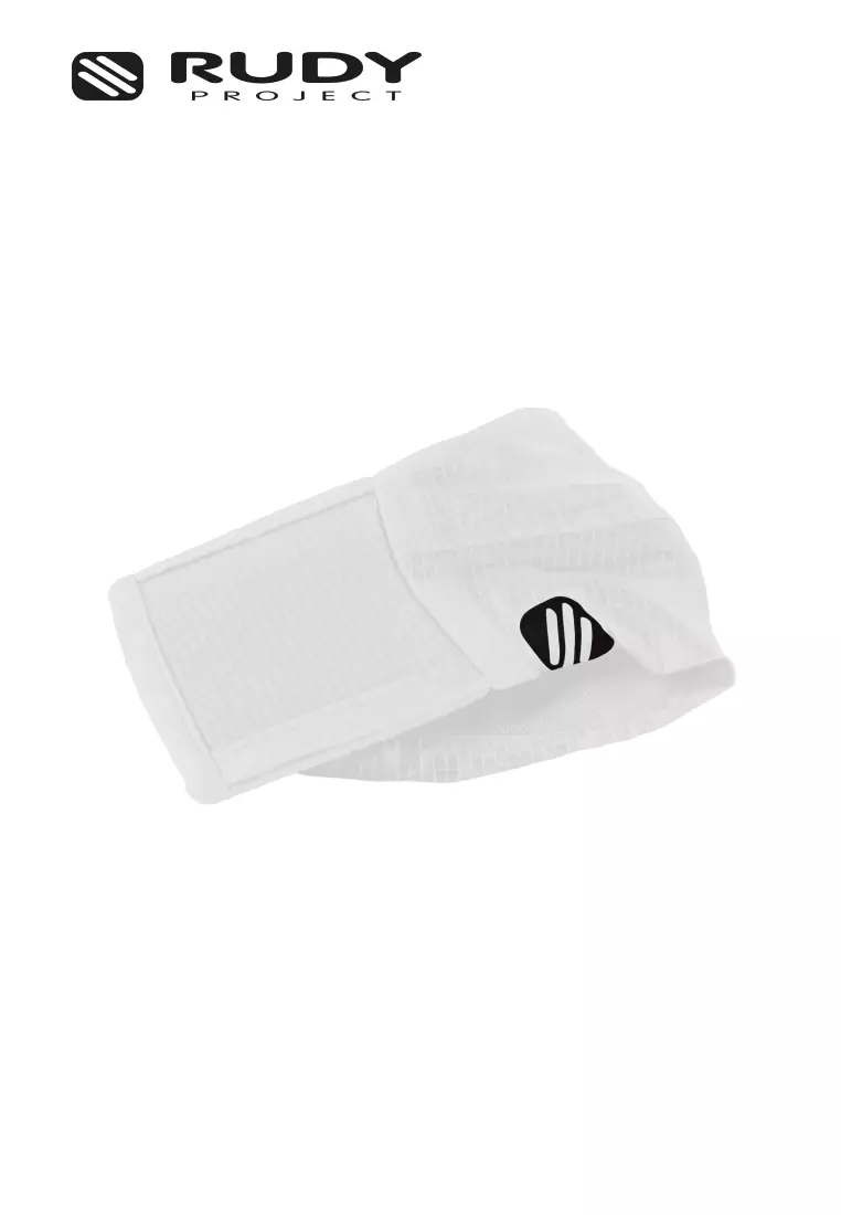 Emblem Logo Foldable Cap – White | Packable | Performance Headwear