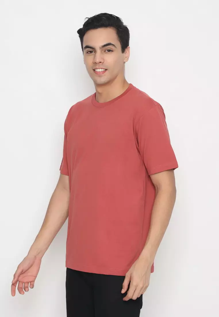 NX T-Shirt Cotton Combed Tebal Pria 207370411