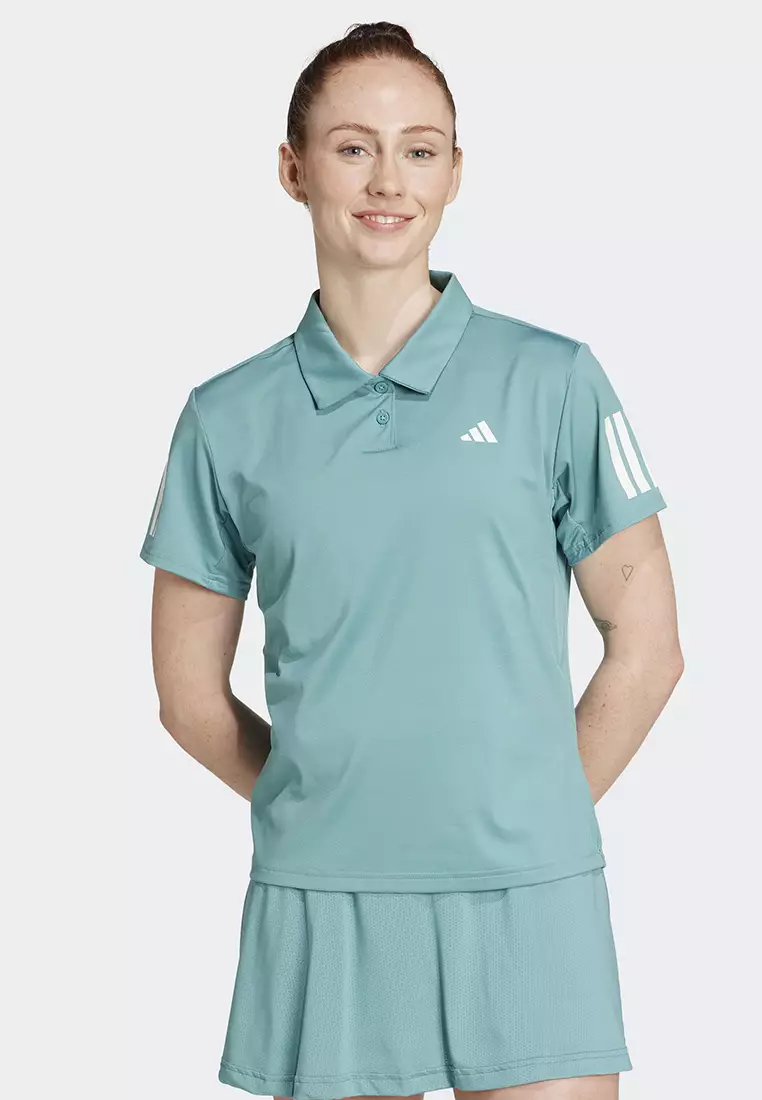 Jual ADIDAS Club Tennis Climacool 3-Stripes Polo Shirt Original