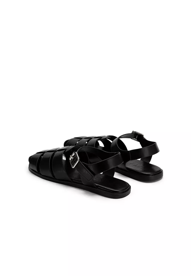 FISHERMAN FLAT SANDAL 編織平底涼鞋
