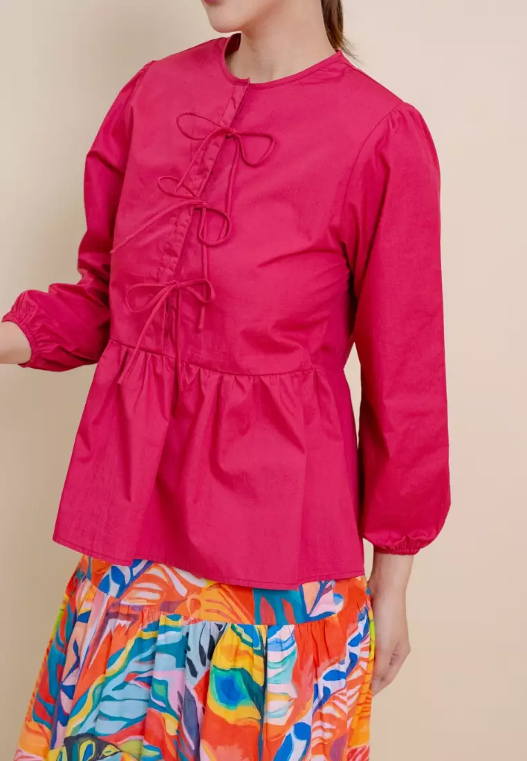 Bayu Somerset Tallulah Top - Pink