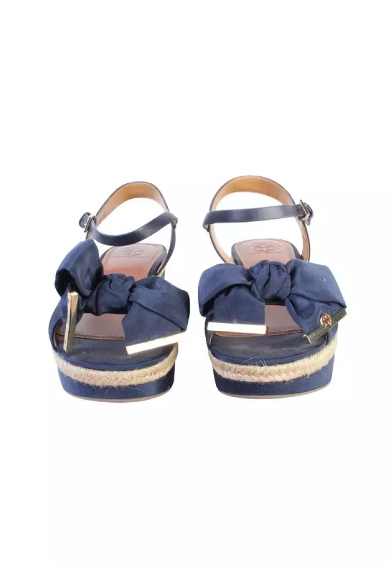 TORY BURCH Pre Loved TORY BURCH Tory Wedges In Navy