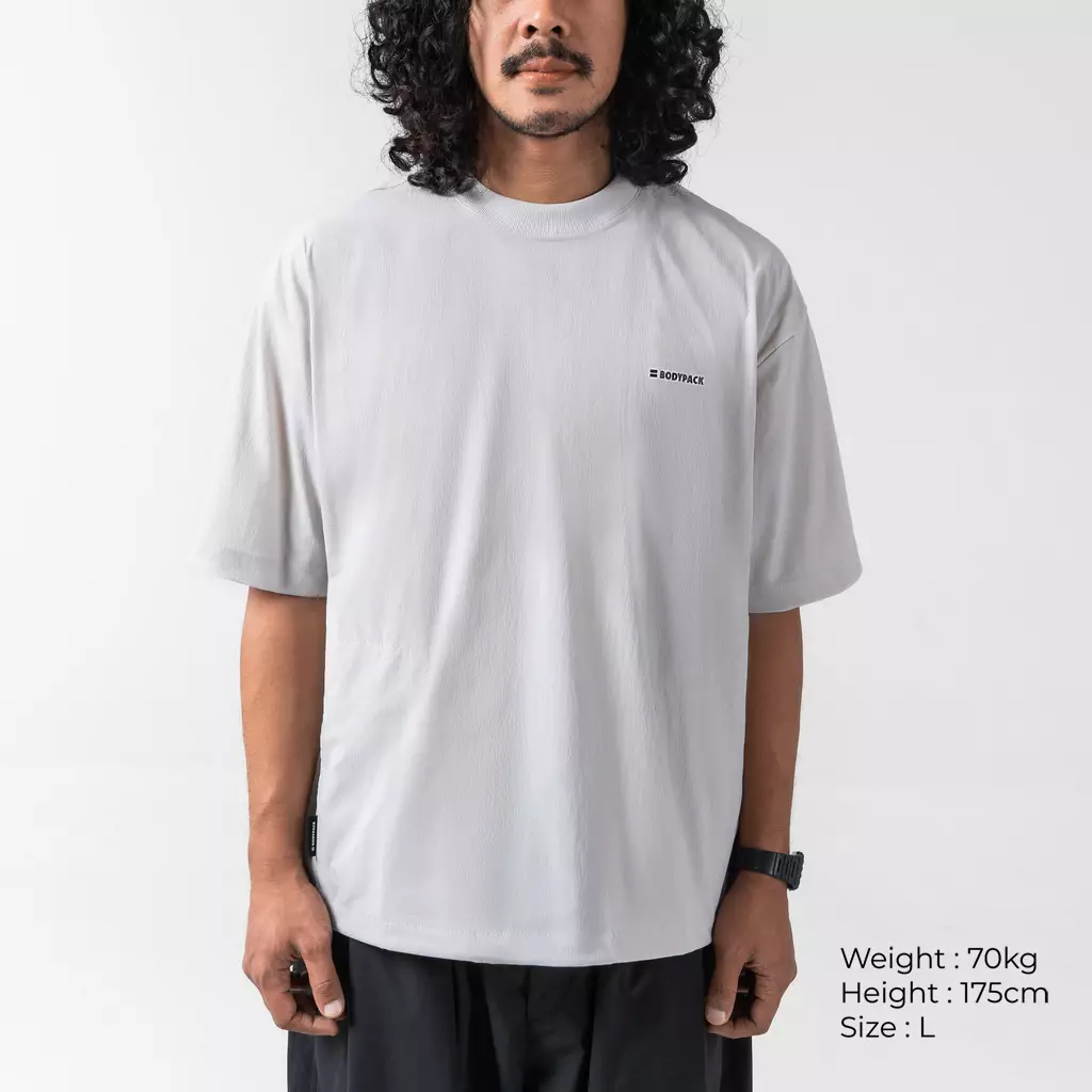 Mogul 1.0 Short Sleeves Baju Kaos Lengan Pendek Ringan - Putih