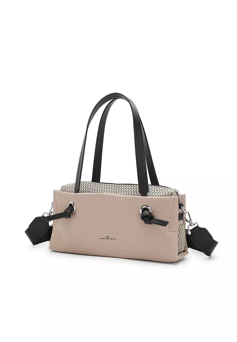 Women's Top Handle Bag / Sling Bag / Crossbody Bag - Khaki