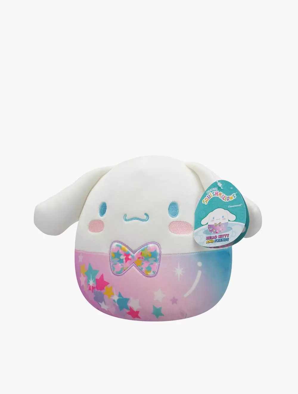 Jazwares Squishmallows 8-Inch Wave 25 Hello Kitty and Friends Star Shine Cinnamonroll - SQMSQSN00617