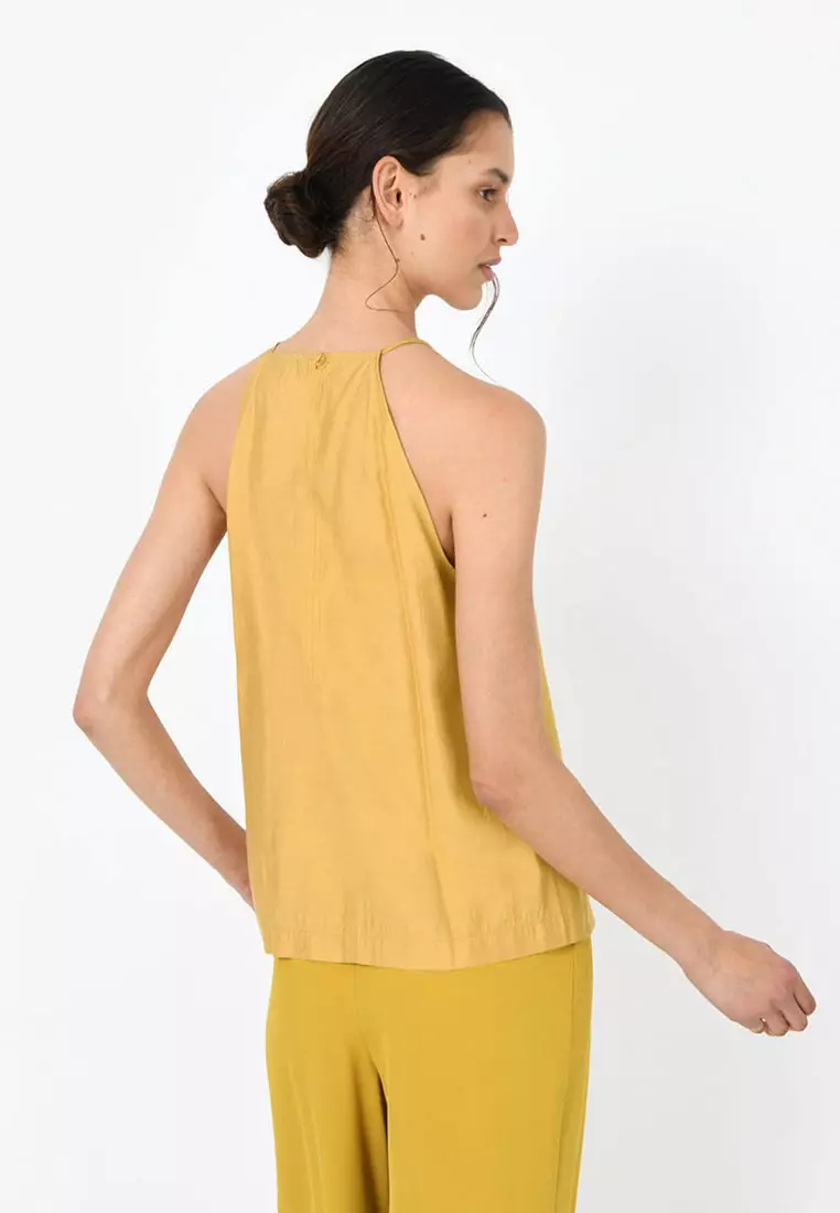 Geneva Halter Neck Top