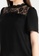 Vero Moda black Zigga Short Sleeves Lace Top 5676AAA4025029GS_2