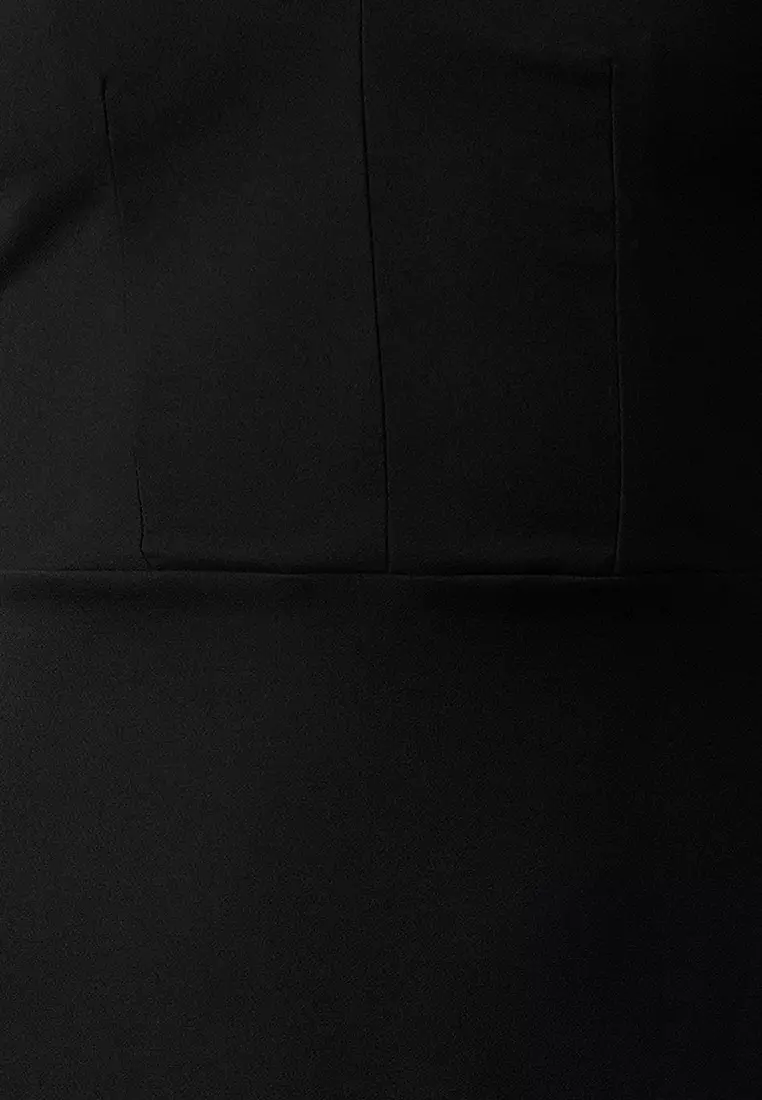 Balloon Sleeve Mini Dress