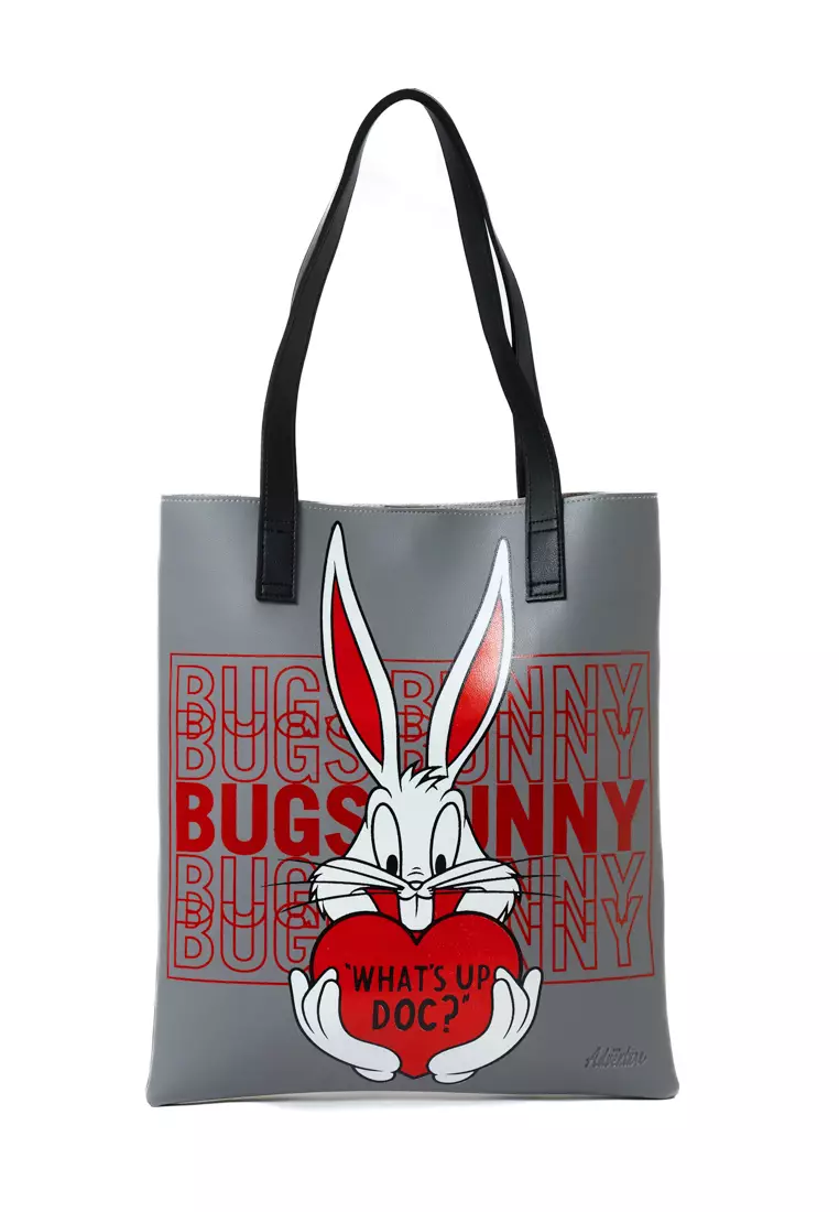Looney Tunes Collection Vegan Leather Tote Bag Sylva Bugs Bunny