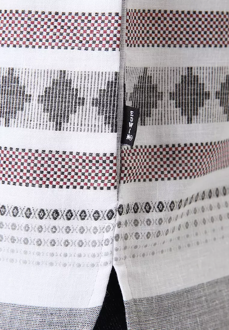 Kemeja Koko Pria Lengan Pendek Baju Muslim Pria RUSYD GREY