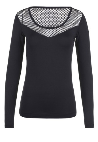 Definesprit twe Long Sleeve Active Top, 運動, 運動 