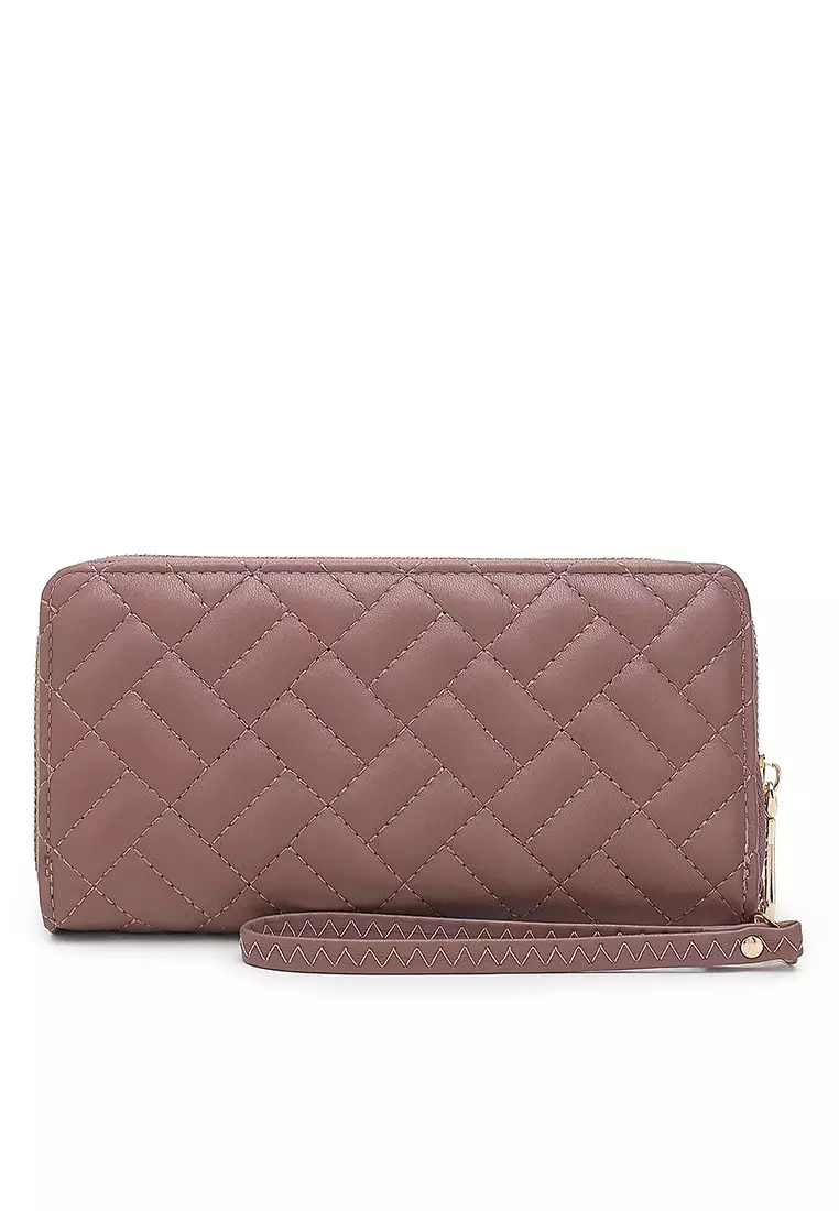 Scarlett Women's Quilted Long Wallet / Purse