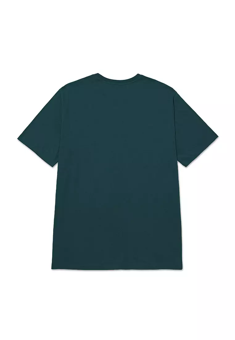 Men's CAT Small Logo Tee - Dark Sea-Neutral Grey (4010791-14371) | Apparels