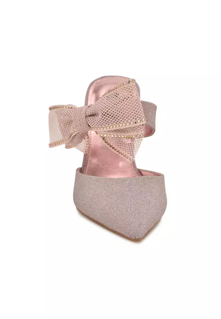 Bowey Slip-on Pointy Toe Dress Pumps
