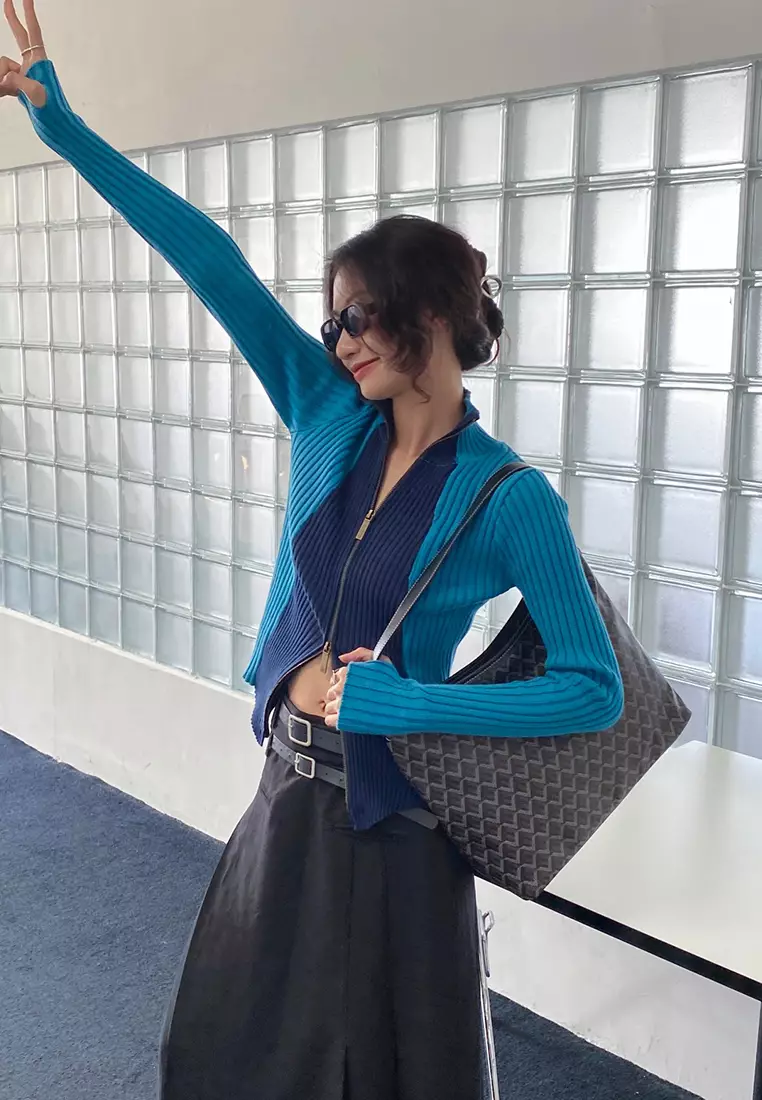 Half Round HOBO Bag - Green