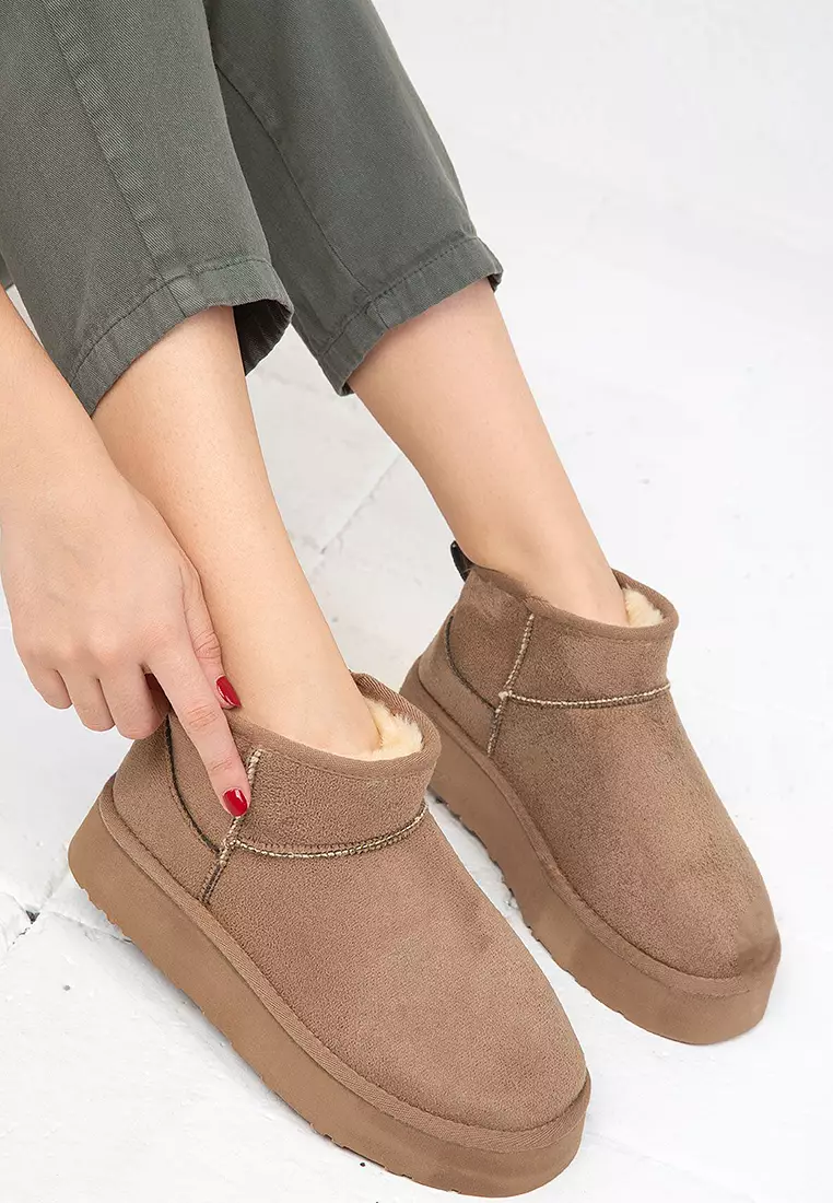 Round Toe Ankle Boots