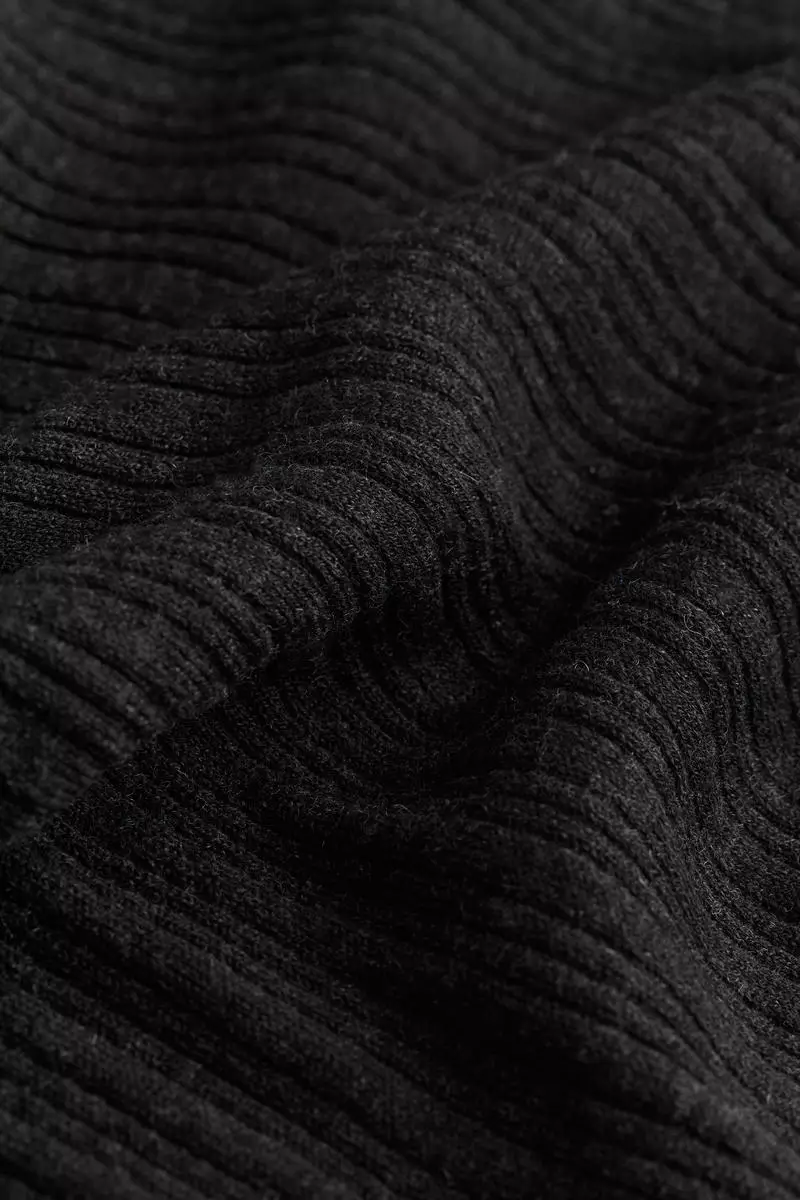Rib-knit top