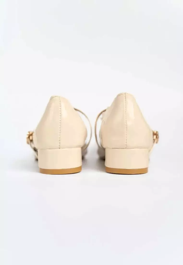Scallop Glossy Mary Jane