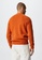 MANGO Man orange Rounded Neck Wool Sweater CFC49AAEEC1C41GS_2