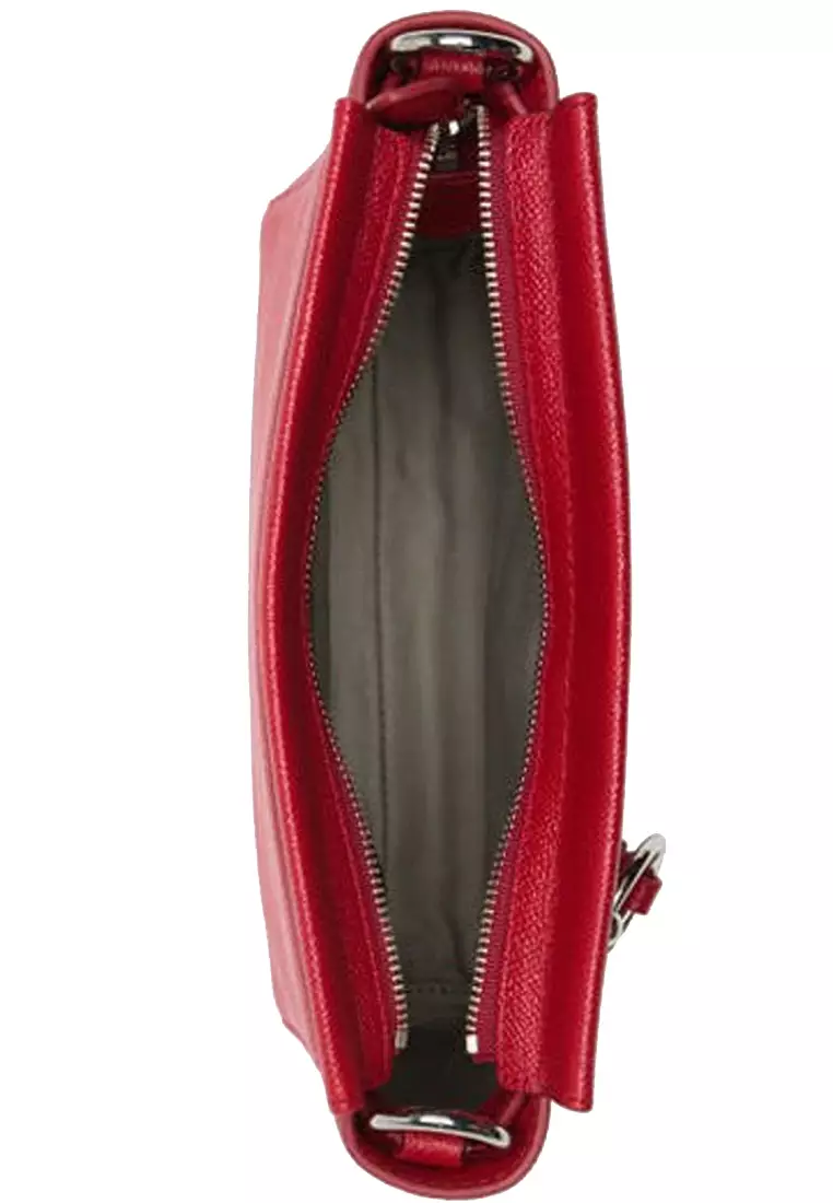 Gabby Leather Crossbody Bag in Kiss CU22EGAX85