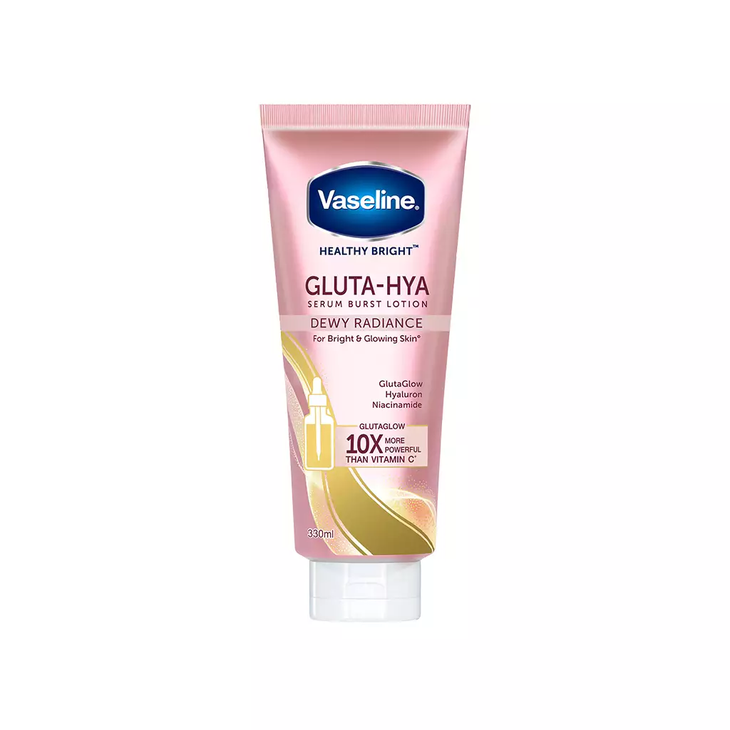 VASELINE Healthy Bright Gluta Hya Serum Lotion Dewy Radiance 330Ml (450483)