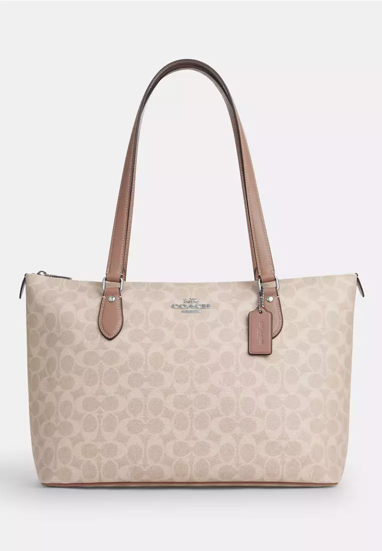 Buy Coach Gallery Tote Bag In Signature Canvas Online Zalora