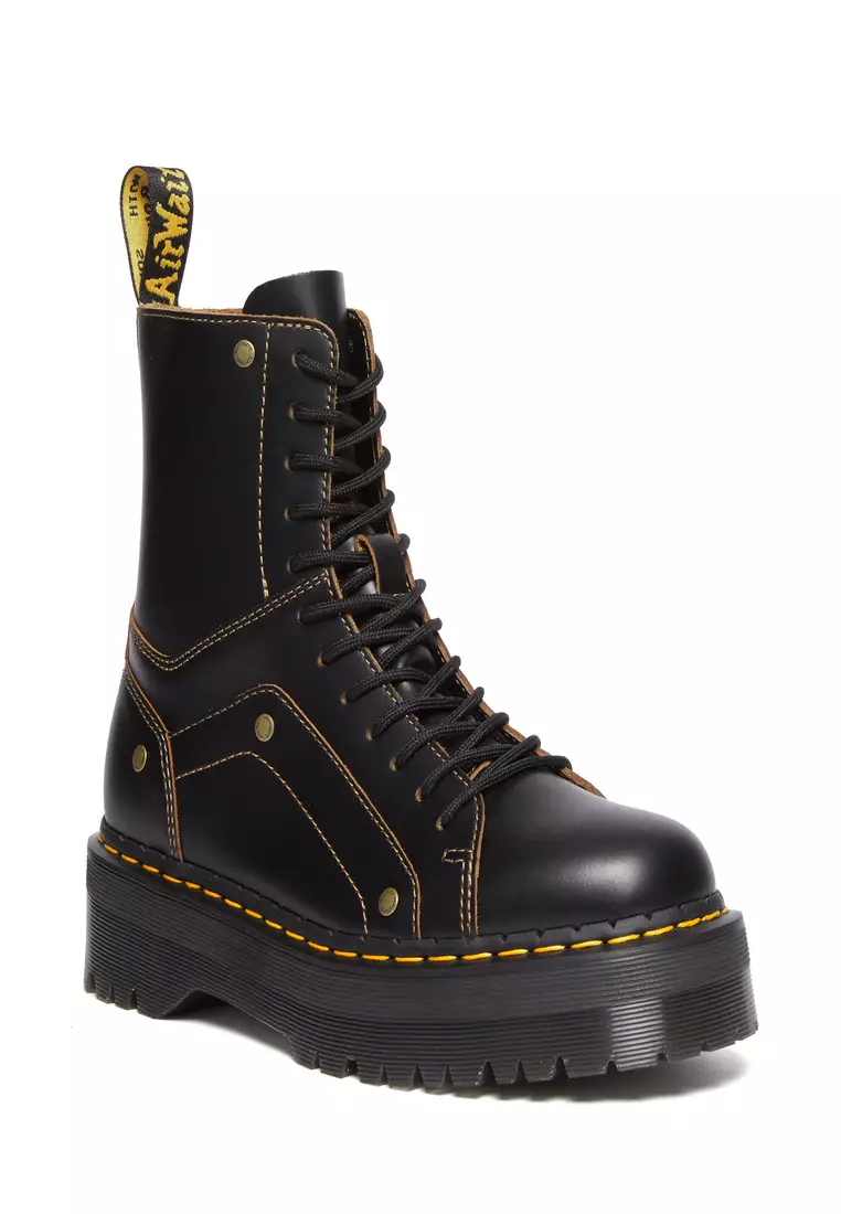 Buy Dr. Martens JADON DECON LACE-TO-TOE VINTAGE SMOOTH PLATFORM LEATHER ...