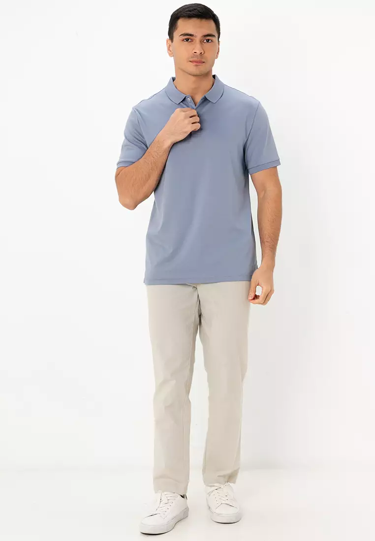 Men's Liquid Touch Short Sleeve Slim Polo 01012291
