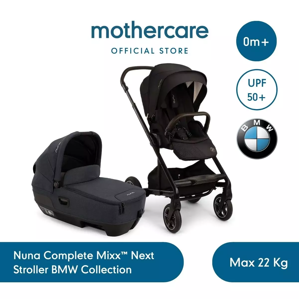 Jual Mothercare Nuna Complete Mixx™ Next Stroller BMW Collection ...