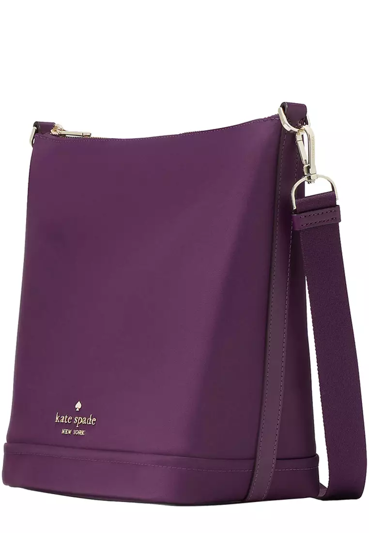 Dark purple kate sales spade purse