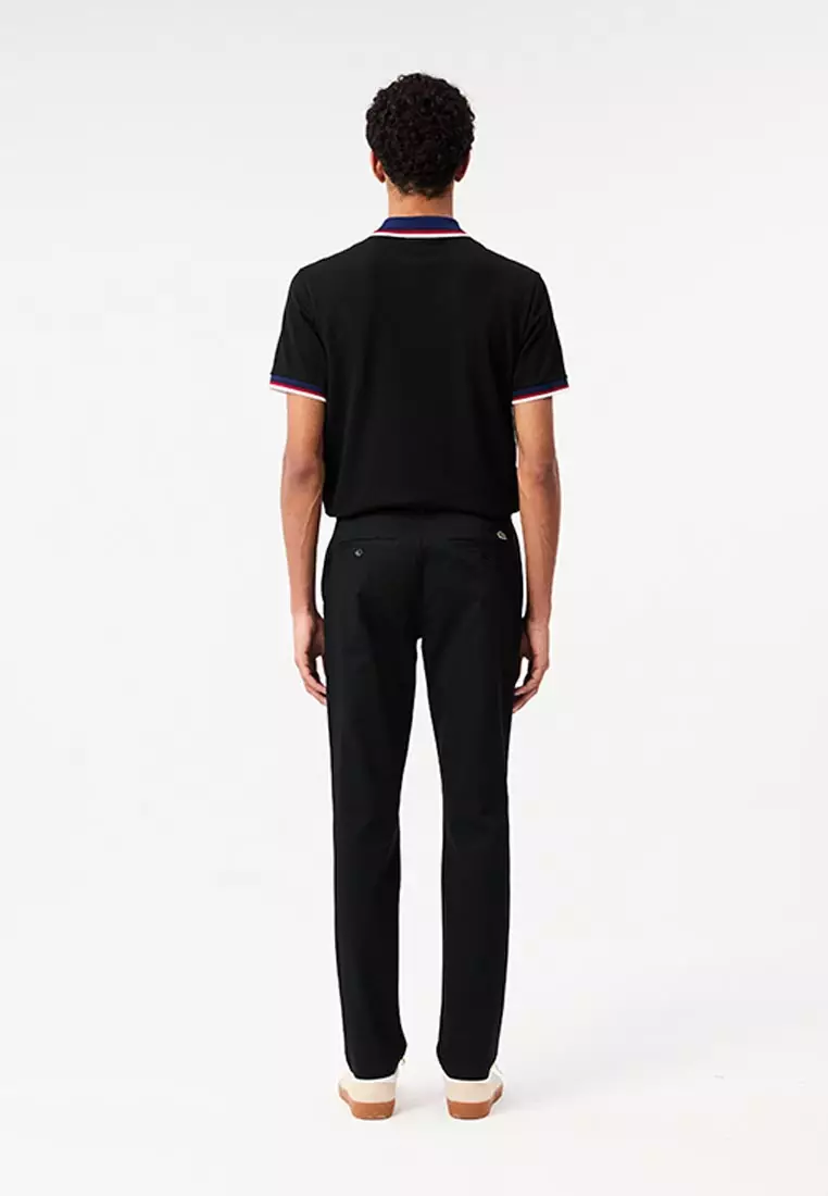 Slim Fit Stretch Cotton Pants