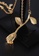 ZITIQUE gold Women's Rose Necklace - Gold 5D019AC249837DGS_4