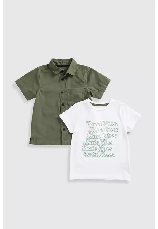 Urban Sports Shirt and T-Shirt Set