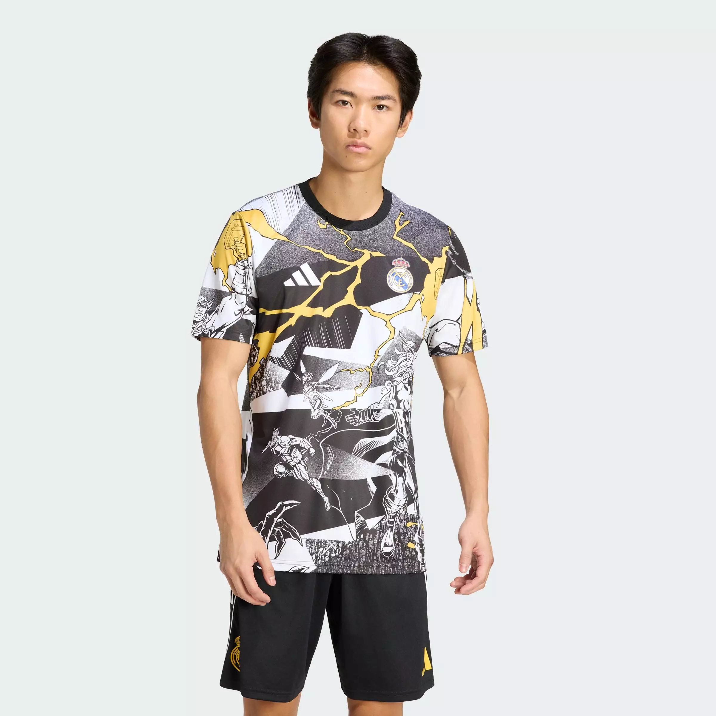Buy ADIDAS Football Real Madrid Avengers 25/26 Pre-Match Jersey