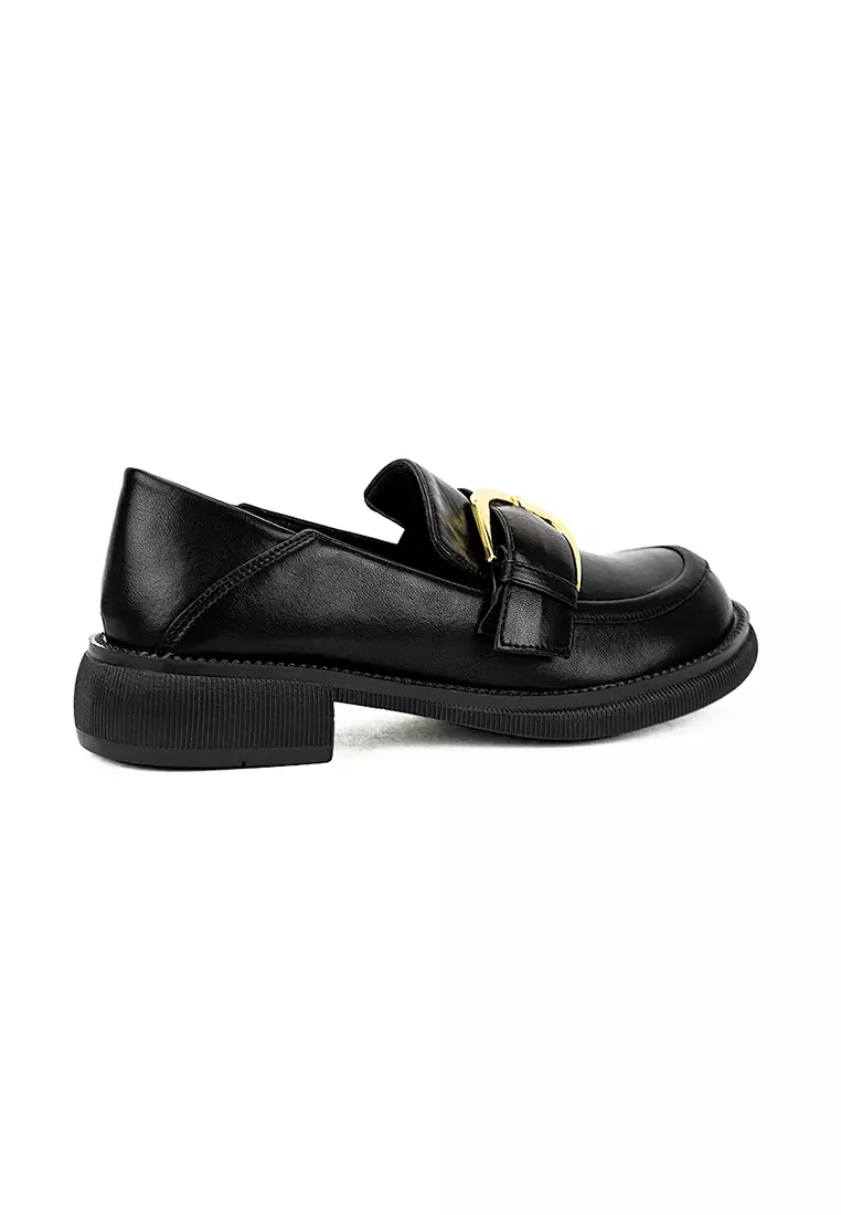 Women's Korean Flats LV A600-39A Black C9 C21