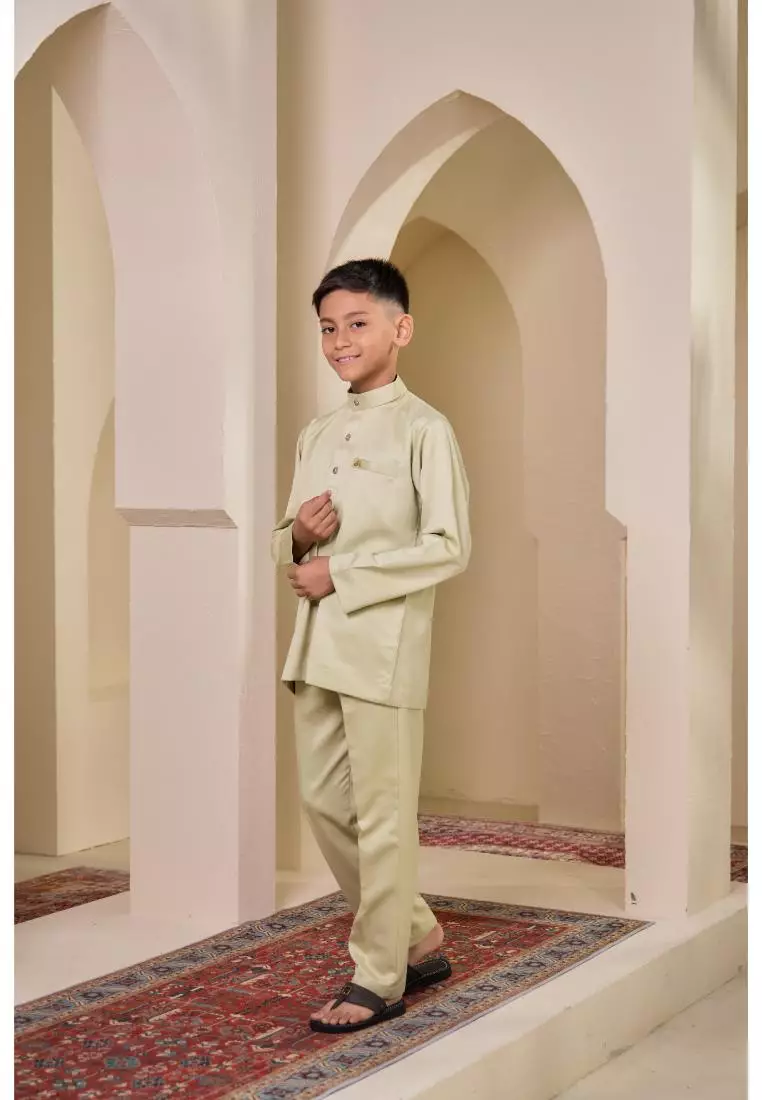 Baju Melayu Moden Putra For Kids