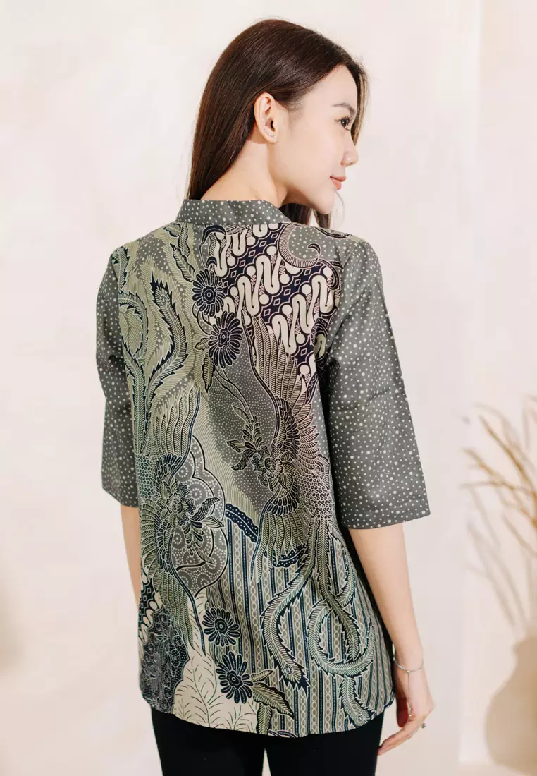 My Aksa Batik Wanita Blouse Benthia Benigno