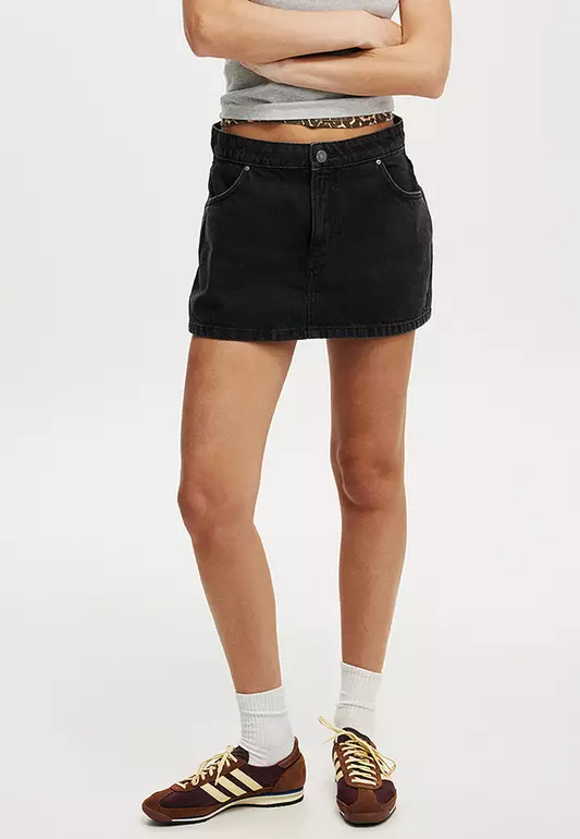 Mini Denim Skort
