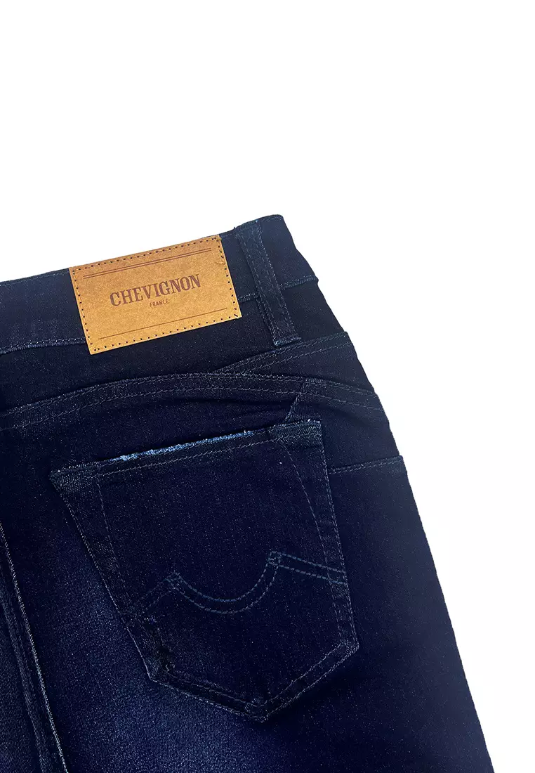 女裝 修身修腳 TruTemp365® 提臀塑型牛仔褲