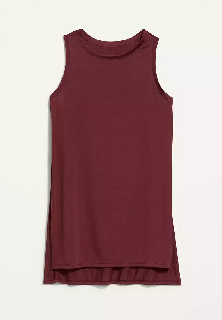 Buy Old Navy Sl Ul Jersey High Slit Tunic Online | ZALORA Malaysia