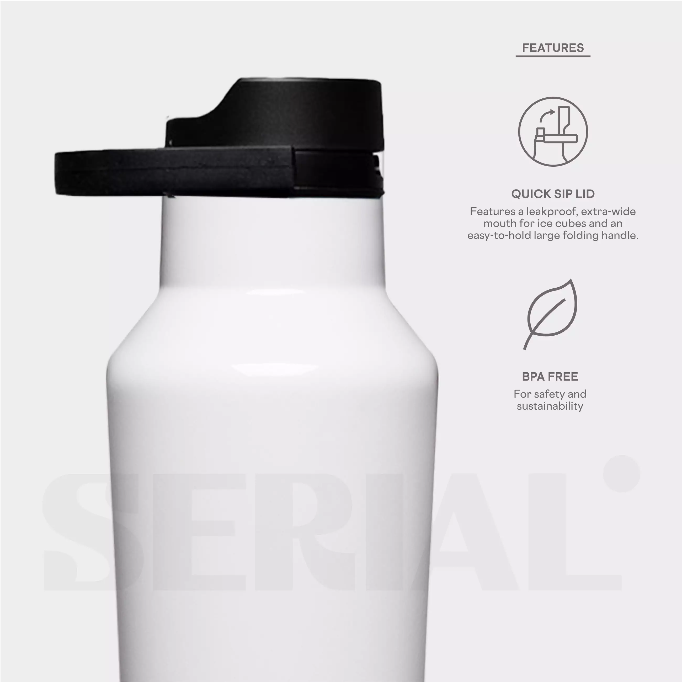 Sport Canteen  20oz - White